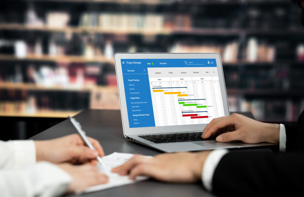 コンサルティングを行っている際の風景